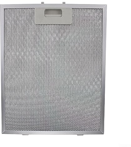 230 x 260 mm Filtro Campana Extractora, Filtro de Grasa, Recambio de Filtro Metálico para Campana Extractora de Cocina, Filtro de campana extractora, filtro de grasa metálico, de Aluminio Resistente