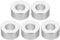PATIKIL M8 Espaciadores de Aluminio, 5pcs Separador Redondo de Metal Espaciadores Metálicos de Aleación de Aluminio para 5/16 o M8 Tornillo Pernos, 8.2x16x8mm (ID*OD*Esp.)