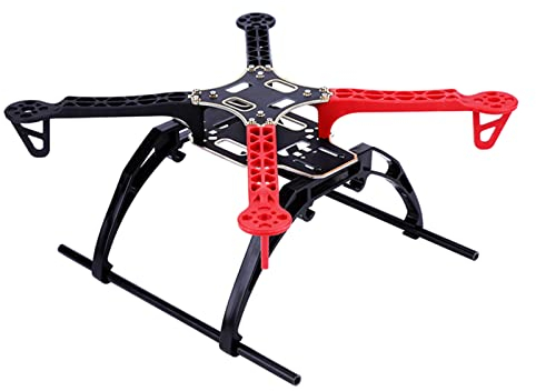 Oumefar Racing FPV-Drohnenrahmen, 330 Mm Quadrocopter-Rahmen, FPV-Drohnenrahmen, Mini-Drohne, FPV-Multirotor-Rahmen-Kit, RC-Zubehör, Integrierte Leiterplatte für F330 Anfänger