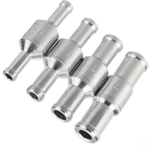Rückschlagventil für Kraftstoffrücklauf, universal, 6/8/10/12 mm, für Autos, Wohnwagen und Landwirtschaft (10 mm)
