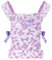 Lictin Porte Bébé Poupée 100% Coton - Accessoires Poupée pour Filles, Ajustable et Confortable, Porte Poupon Enfant Ergonomique, Accessoires Pour Poupées (Nœud Violet)