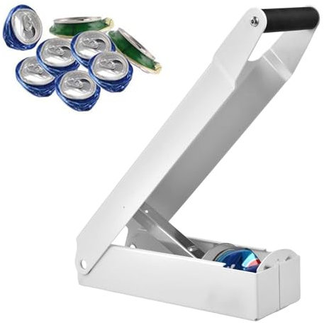 Dosenpresse aus robustem Aluminium, große Bierdosenpresse für Limonadendosen, Dosenpresse für Recycling für 340 ml, 473 ml, Küchenzubehör, sicheres Zerkleinerungswerkzeug für Seltzer