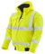 PKA Warnschutz Pilotenjacke für die Arbeit - Wasserdichte & Winddichte Arbeitsjacke in Gelb Größe 4XL