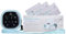 Zomee Z2 Double Electric Breast Pump Includes; Zomee Cleaning Wipes (40 ct) - 9 Modes Expression, Massage, and 2-Phase Modes - Rechargeable and Portable Wearable Breast Pump