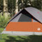 Homgoday Family Tent with Dome for 6 Persons Waterproof Orange Folding Gazebo Garden Tent for Camping, Parties, Weddings, Terrace, Patio, Outdoor, Beach Pergolas Type2