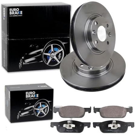BandelOne enthält Eurobrake Bremsscheiben + Beläge vorne passend für Sandero 2 + Logan/Mcv