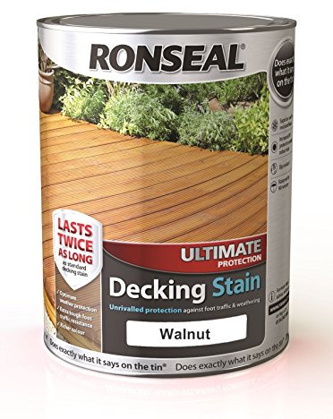 Ronseal Ultimate Protection Decking Stain Walnut 5L
