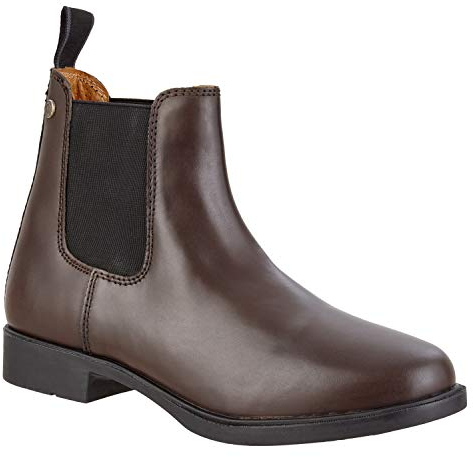 SUEDWIND FOOTWEAR Chelsea Stiefeletten Nova Jodhpur Classic – Damen Boots aus Rindsleder – atmungsaktive Schlupfstiefeletten – Nova Gummisohle & Micro-Lining – Schuhe in Braun – Gr. 37