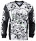IDP Jersey The Skulls Weiss Paintball Trikot Grösse M