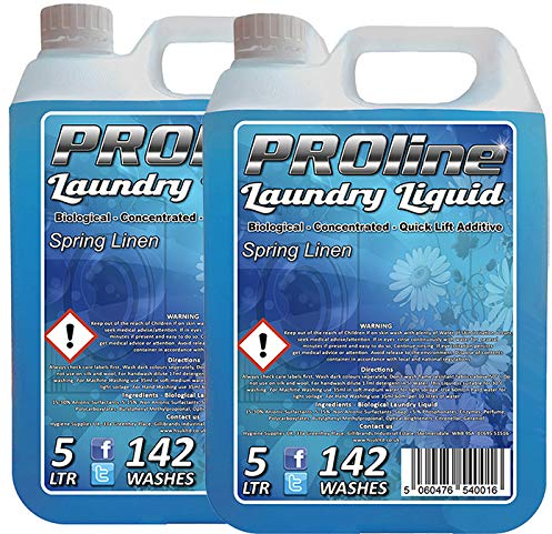 Proline Premium Bio Laundry Liquid Spring Linen X2 (284 WASHES) 2 x 5L