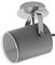EGLO Wandlampe Villabate, 1 flammige Textil Wandleuchte, Material: Stahl, Stoff, Farbe: Nickel matt, grau, Fassung: E27