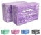 Base yoga Yoga Blocks - 1 or 2 pc set - Unique Strong/Firm/Lightweight EVA foam support block/brick (Purple x 2)