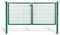Doppelflügeltore für Stabmattenzaun, grün oder anthrazit, verschiedene Höhen wählbar - inklusive Pfosten und passenden Anschlussstücken (Doppeltor H 120 x B 300 cm, grün)