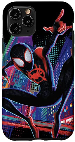 iPhone 11 Pro Marvel Spider-Man Into the Spider-Verse Miles Morales City Case