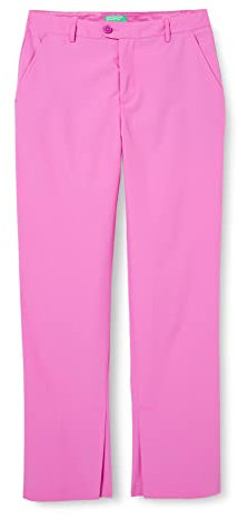 United Colors of Benetton Pantalone 40K6DF036, Rosa 6K9, 38 Donna