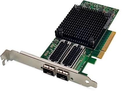 DIGITUS 25 Gigabit Ethernet Server Netzwerkkarte - 2 Port SFP28 - NIC - 1000/10000/25000 Mbps