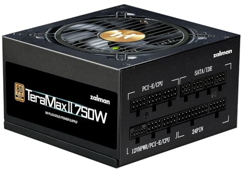 Netzteil + ATX + Zalman + TeraMax + TMX2+-+750W + %28 Schwarz %29