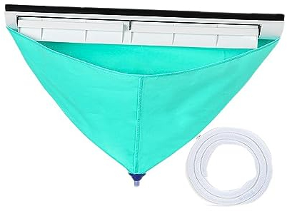 Duokon Bolsa de Lavado para Aire Acondicionado Dividida, Gancho, Agente de Limpieza para Aire Acondicionado, Cubierta de Agua, Bolsa de Agua, Juego de Máquinas Herramientas Internas y