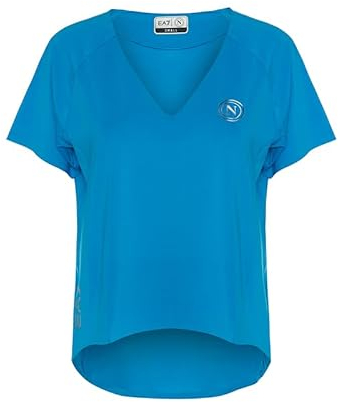 SSC NAPOLI Damen 23/24 Lady T-Shirt, Hellblau Napoli, L