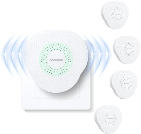 Repelente Ultrasónico de Plagas 4 Paquetes, Repelente Ultrasónico Antiparasitario Electrónico Repelente Mosquitos Insectos Control para Interiores Anti Cucarachas, Moscas,Mosquitos,Ratones,Arañas