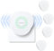 Repelente Ultrasónico de Plagas 4 Paquetes, Repelente Ultrasónico Antiparasitario Electrónico Repelente Mosquitos Insectos Control para Interiores Anti Cucarachas, Moscas,Mosquitos,Ratones,Arañas