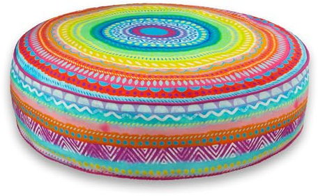 Bine Brändle - Dekokissen - Bunte Auswahl - Kissen mit Füllung - Mandalas - Bordürenliebe - Blüten - Blätter - Seerosenteich - Unterwasserwelt - Herzen - Monster - Regenbogen