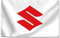 Fahne SU.ZU.KI, Druck Hof-Banner, Flagge(White,40x60cm)