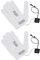 Yosoo Health Gear Handschuhe Heizelement, 2 Stück, Elektrisches Heizkissen für Handschuhe, Verstellbare Heizung, Ersatz Elektro Heizkissen für Winterhandschuhe, Outdoor Sport