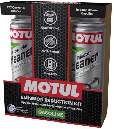 WOL 112320 - Emission Reduction Kit Petrol - Diesel Engines Cleaning Additives - CAT Cleaner 300ML & Injector Cleaner 300ML - Special Trearment For Emission Reduction - Anti Smoke And Fuel Economy