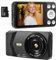 4K UHD Digital Camera, 64MP Autofocus Vlogging Camera 18X Zoom, Compact Digital Point and Shoot Camera with Anti-Shake&Built-in Battery, Small Travel Camera for Adult Beginners Teens, 32GB Card