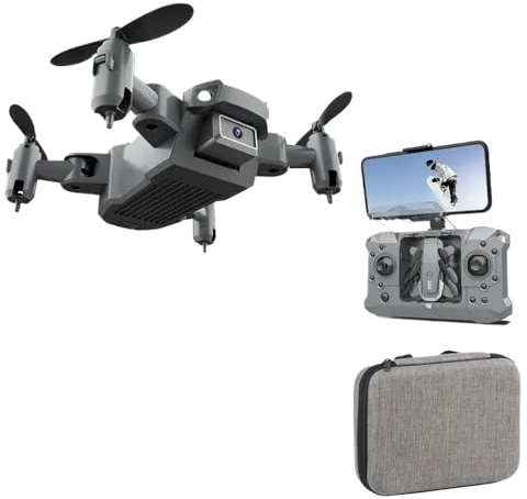KY905 Kompakte faltbare Fernbedienungs -Quadcopter -Drohne Kompatibel mit die Luftfotografie mit -Funktion(Gray 4K Bag)