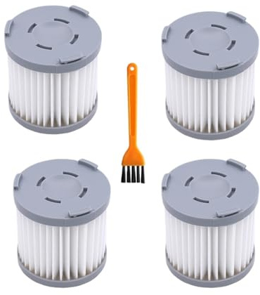 4 Stück Filterersatz For Kabellose Handstaubsauger, For POP5-18IW, POP5-21TG 900277398, 900277400, Ersatzteile