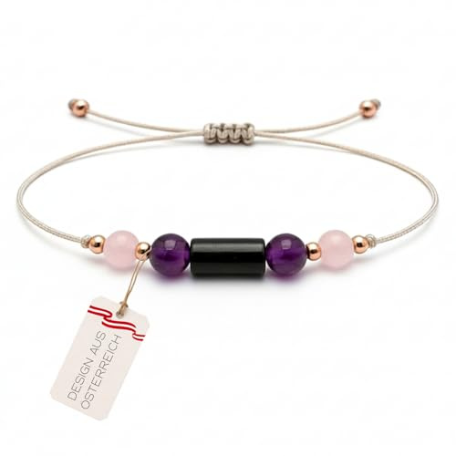 Edelheim Edelsteinarmband Damen I Zartes, zeitloses Naturstein Armband im minimalistischen, hangefertigtem Stil by Kara Designs
