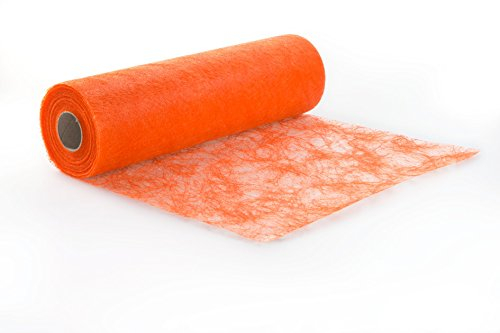 Protinam Tischläufer, Polyester, 8280 Orange, 25m, 25