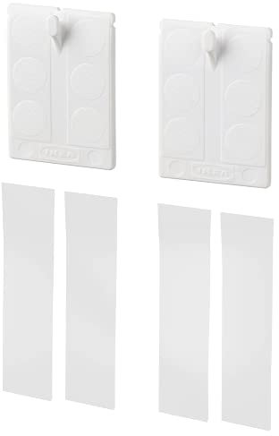 ALFTA Adhesive Hook for Frame, White 2 Pack