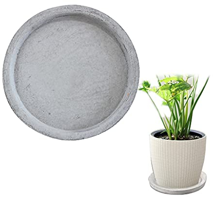 YXCKG Soucoupe pour Plantes, coupelle Pot de Fleur pour Plantes Ronds, Soucoupe de Pot de Jardin pour Pot de Moins de 40 cm, Conteneur de Plantes à Fleurs de Jardin (Size : 32cm/12.6in)