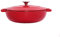 Cazuela 25 cm de Esmalte de Hierro Fundido mariscos Estofado de estofado Pot Pot Casserole Multifuncional Cocina casera