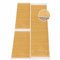 carpet city Bettvorleger Schlafzimmer Gelb - Shaggy Hochflor Bettumrandung - Teppich-Läufer-Set 2X 80x150 cm, 1x 80x300 cm - Einfarbige Schlafzimmerteppiche - Gelbe Läufer Bett