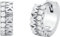 Michael Kors - Premium silberfarbene Sterlingsilber-Ohrringe für Frauen MKC1579AN040