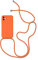 Jacyren Coque de protection pour iPhone 12 Mini - En nylon - Avec cordon de serrage - Pour iPhone 12 Mini - Orange