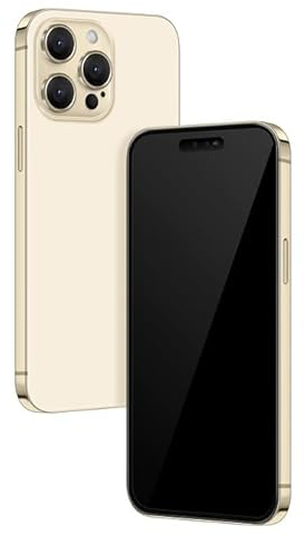 Ohne Logo – Nicht funktionierende Nachbildung 1:1 Telefon Dummy Display Telefon Modell für Phone 14 Pro Max Fake Model Spielzeug 14 Pro Max Gold Blackscreen