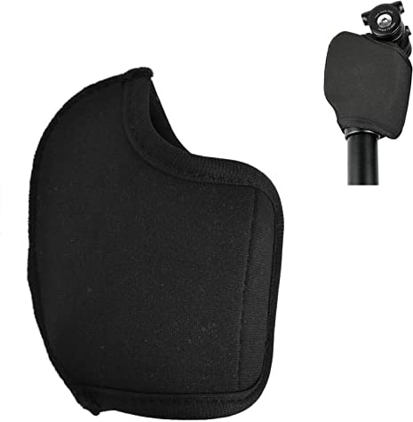 Sattelstützen-Abdeckung, Schutz für Sattelstütze, Gefederte Sattelstütz Schutz, Sattelstütze Gefedert Schutz, für Suntour Federsattelstütze als Fingerschutz, Fahrrad Sattelstütze