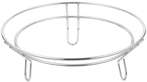 Kichvoe Topfgestell Aus Wokring Isolierte Topfmatten Dolsot Drahtgestell Untersetzer Schweres Dampfgargestell Wok- Topflappen Haushalt Rostfreier Stahl