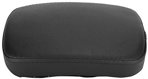Motorrad Sozius Sitzpad, Universal Motorradkissen mit 8 Saugnäpfen, PU Leder Motorräder Hinten Sitzkissen für Motorcycle Zubehör Teile, Premium Kunstleder, Strapazierfähig, Für Beifahrer, Motorrad