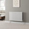 Radiant Living Designer Radiator White Horizontal Single Flat Panel Rads 600x908mm