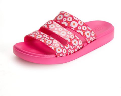 JOMIX Ciabatte Donna Estive in Gomma EVA Pantofole Comode da Mare Slippers Ragazza Morbido da Casa Piscina Spiaggia SD9072 Fuxia 40