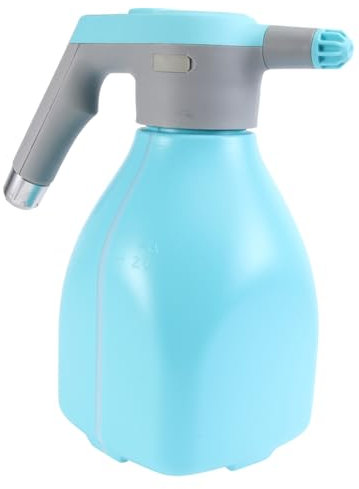 INOOMP Regadera Eléctrica Portátil De 2l para Riego Doméstico Interior, Pulverizador De Mano Recargable De Plástico Seguro, Uso Jardinería y Cuidado De Plantas