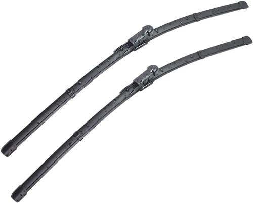 TMZWJ Scheibenwischer Für Ford Grand C-Max 2010-2018 28+26 Autofenster Frontscheibenwischerblätter Geräuschloses Wischerblätter Auto Zubehör