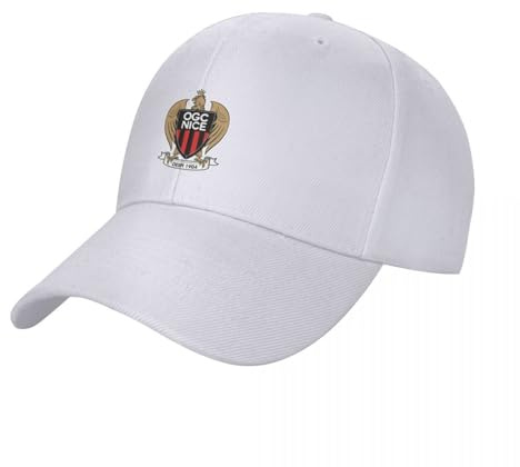 CIZIEOE Baseball Kappe OGC Nizza Baseball Cap Visier Mode Hüte Baseball Cap für Männer Frauen Geschenk