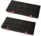 EVAYP 2x Filtro de Carbón Activado AEG Electrolux 9029793669 Bauknecht DKF24 Elica CFC0141729 Zanussi KLF60/80 Typ150 Siemens LZ33900 Whirlpool 484000008580 Bosch 00460450 campanas de cocina